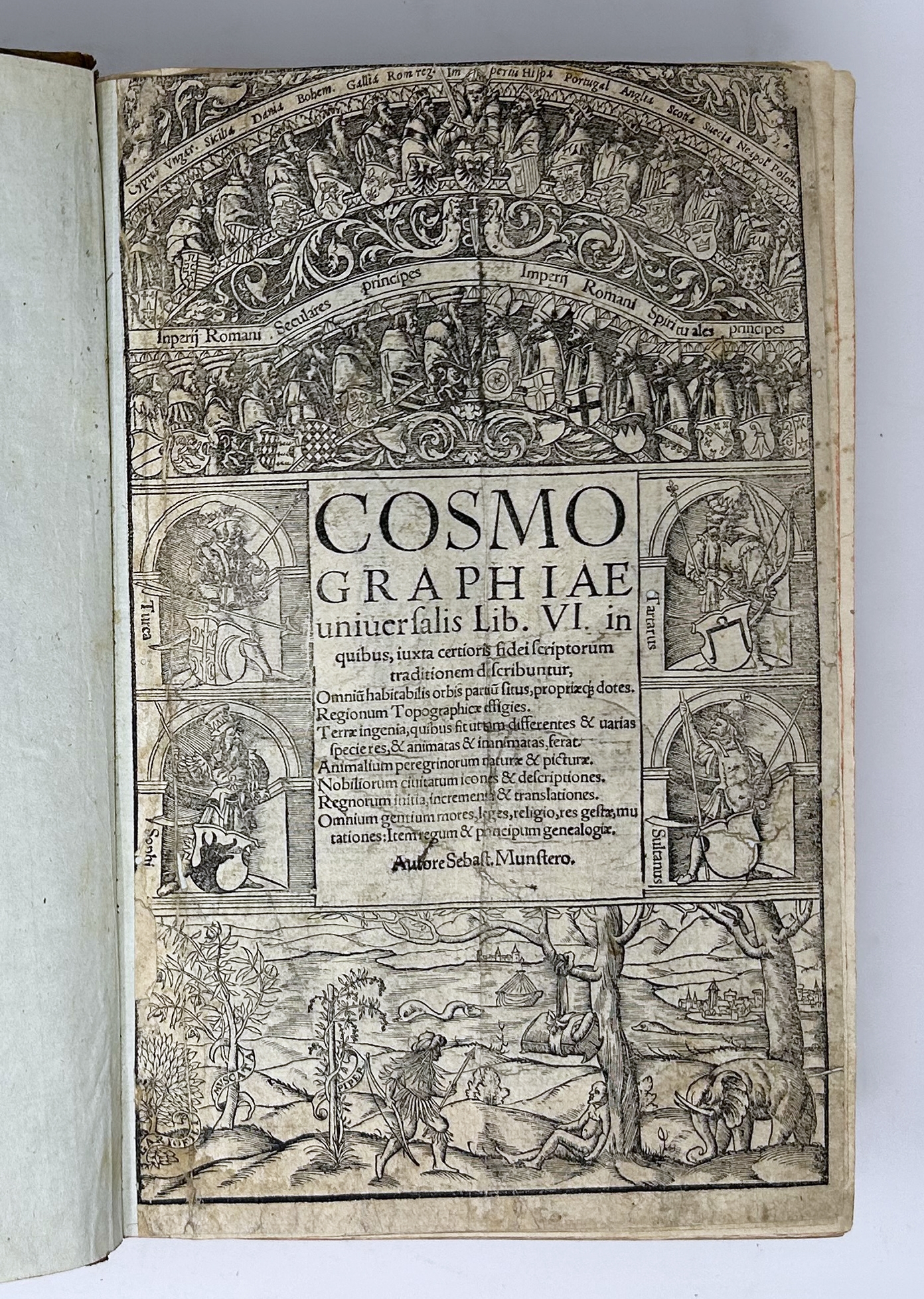 Sebastian Münster | Sebastian Munster's Cosmographiae uniuersalis Lib ...