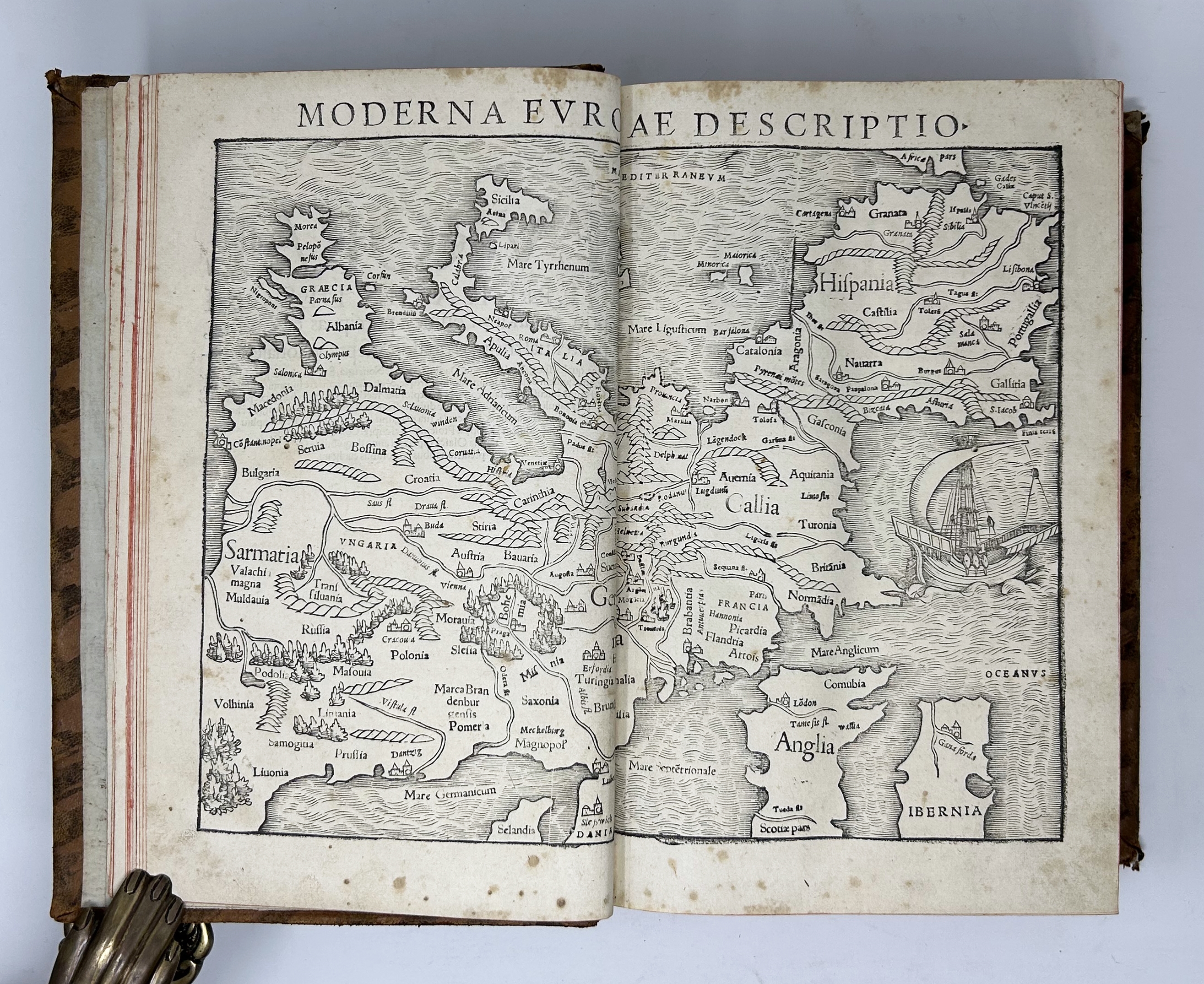 Sebastian Münster | Sebastian Munster's Cosmographiae uniuersalis Lib ...