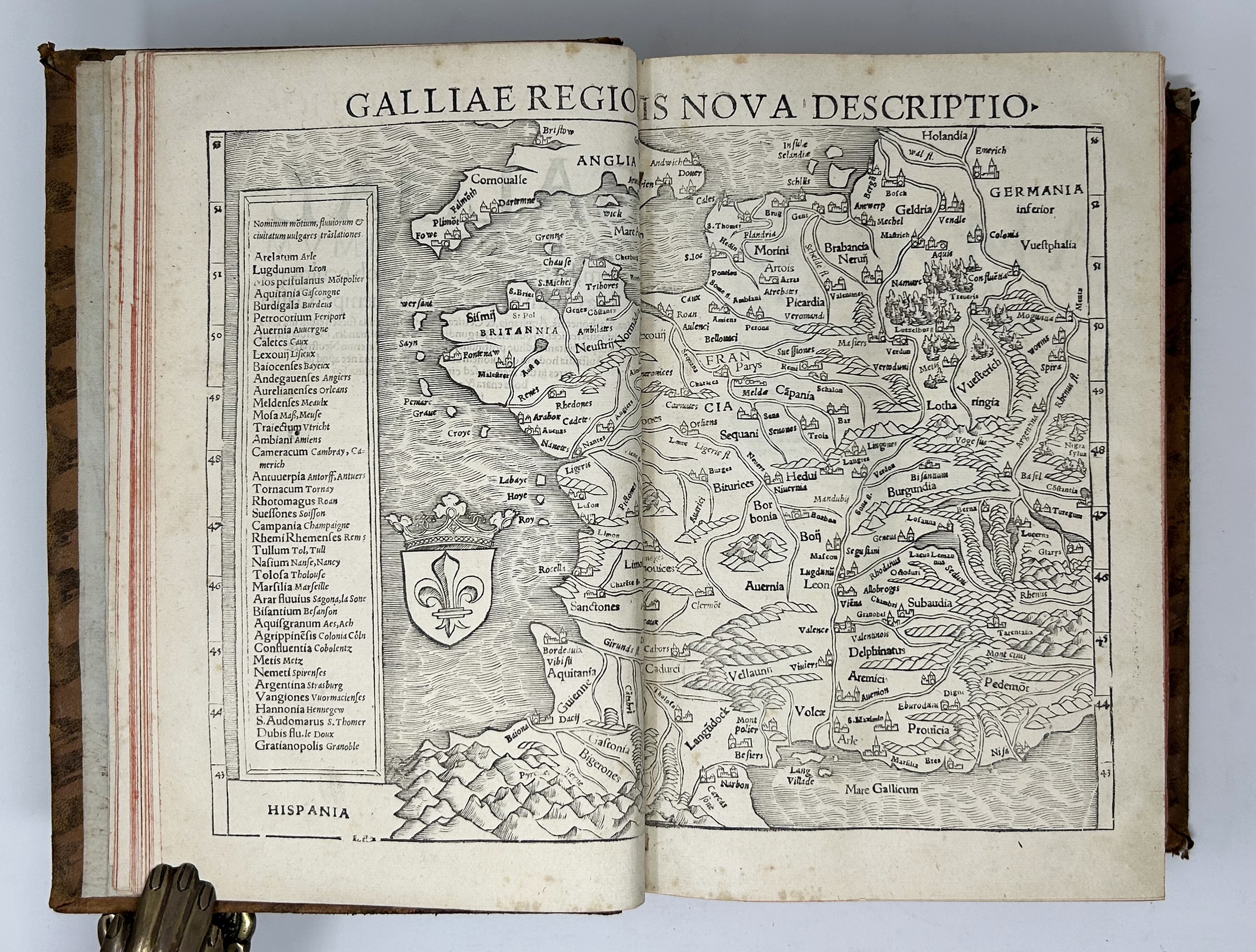 Sebastian Münster | Sebastian Munster's Cosmographiae uniuersalis Lib ...