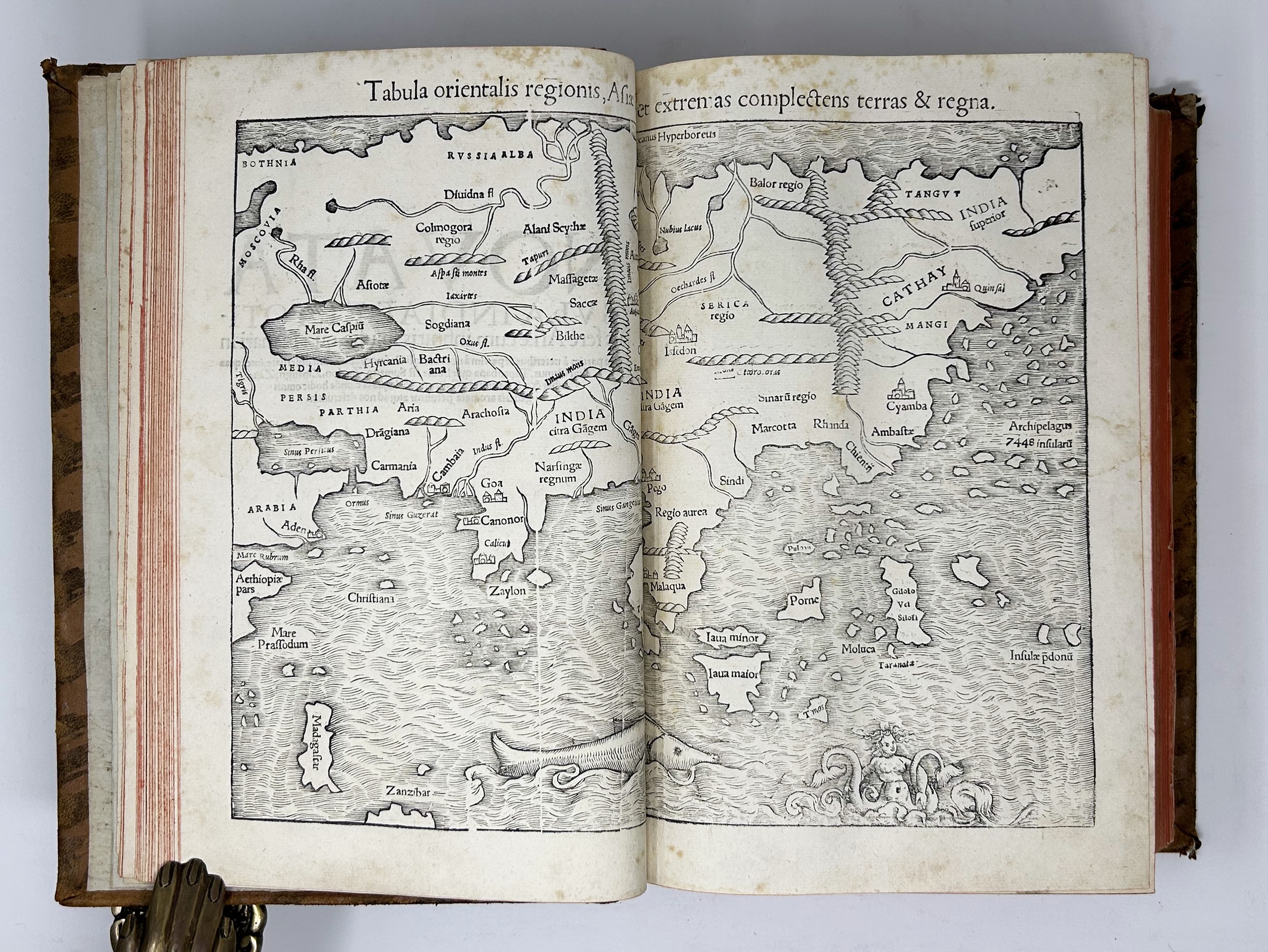 Sebastian Münster | Sebastian Munster's Cosmographiae uniuersalis Lib ...