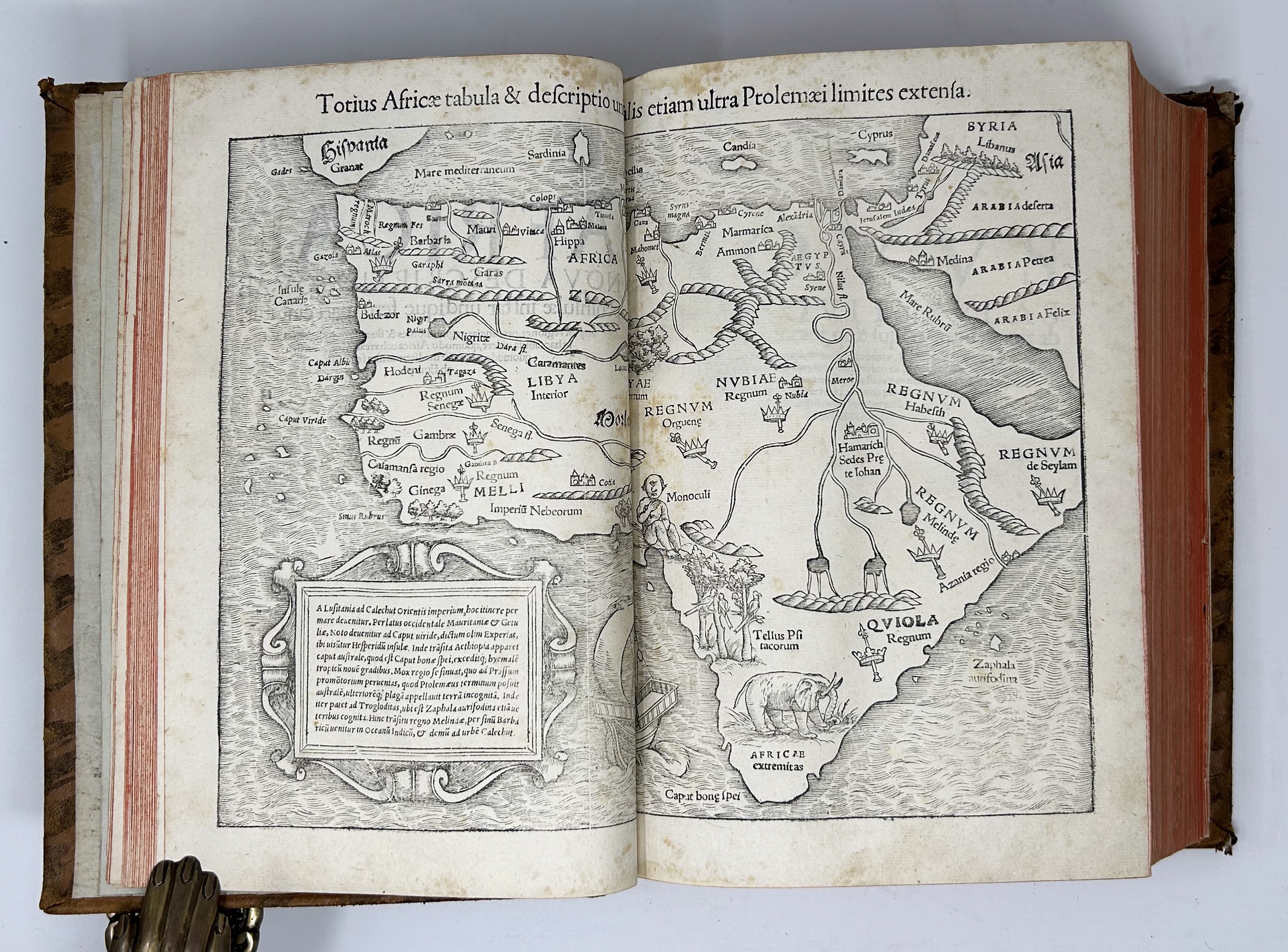 Sebastian Münster | Sebastian Munster's Cosmographiae uniuersalis Lib ...