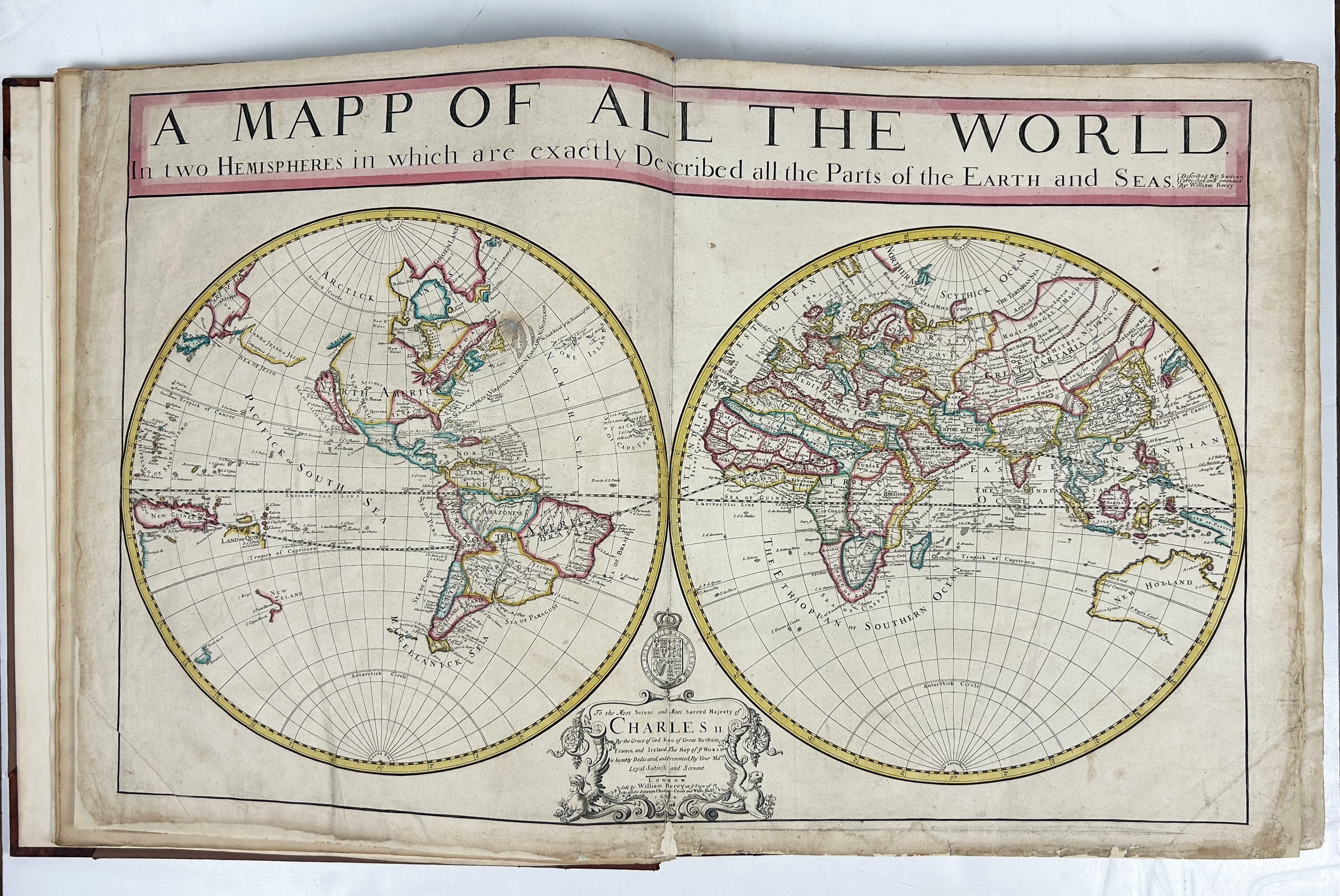William Berry | William Berry's Composite World Atlas, The Wardington ...