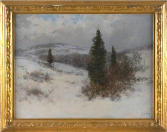Winter landscape - Horace P. Giles