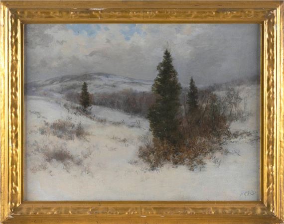 Winter landscape - Horace P. Giles