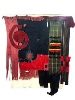 Badru Temitayo, Winner Audience Award Textile Biennial 2023 Exhibits in Museum Rijswijk, Netherlands