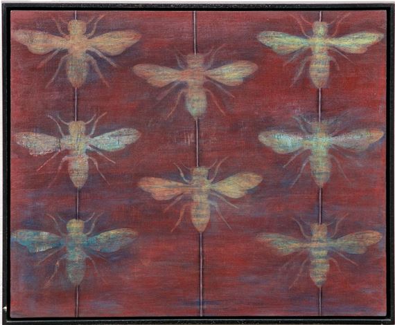 20-21st Century) Oil And Wax On Panel by Diane Horton