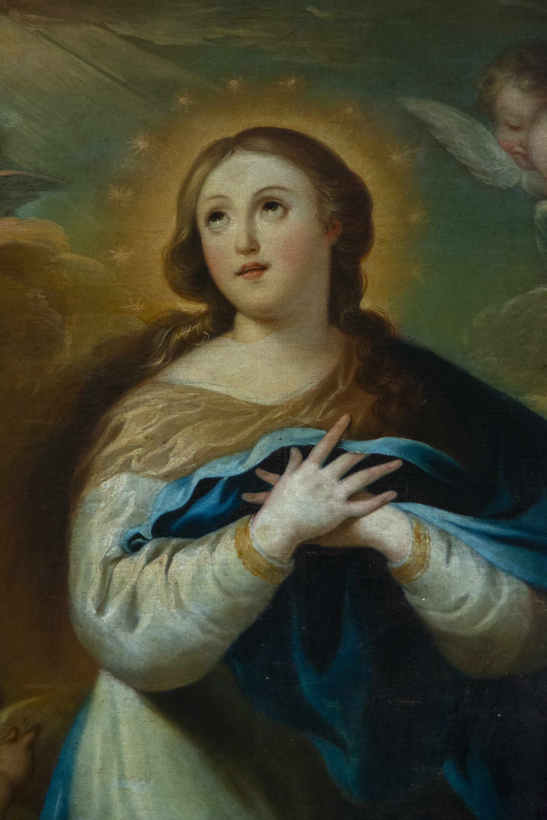Artwork by Juan Bautista de LA Peña, - Inmaculada Concepción (1748), Made of óleo sobre lienzo