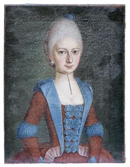 Ris, Cyriakus: Kleines Bildnis einer adeligen Dame - Cyriakus Ris