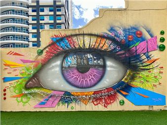 Street Artist Captures Souls Within Large-Scale Eye Murals During Miami Art Week [Interview]