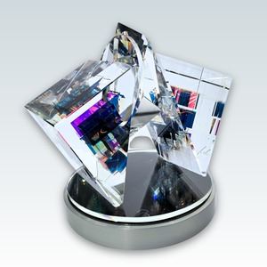 Toland Peter Sand | Toland Sand Beyond Gravity Fine Art Glass Sculpture ...