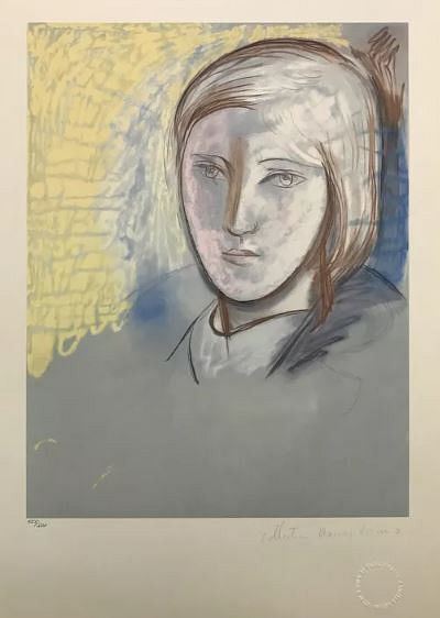 Pablo Picasso | Portrait of Marie-Therese Walter (1979 - 1982) | MutualArt