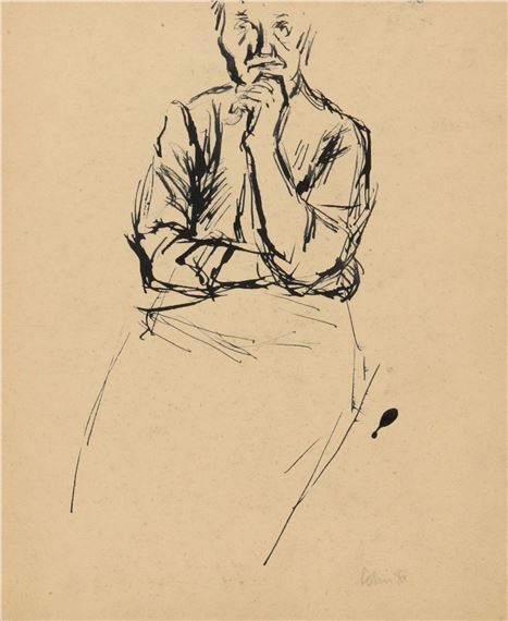 Colin Middleton | Lot 76 - Colin Middleton RHA RUA, 'SEATED WOMAN ...