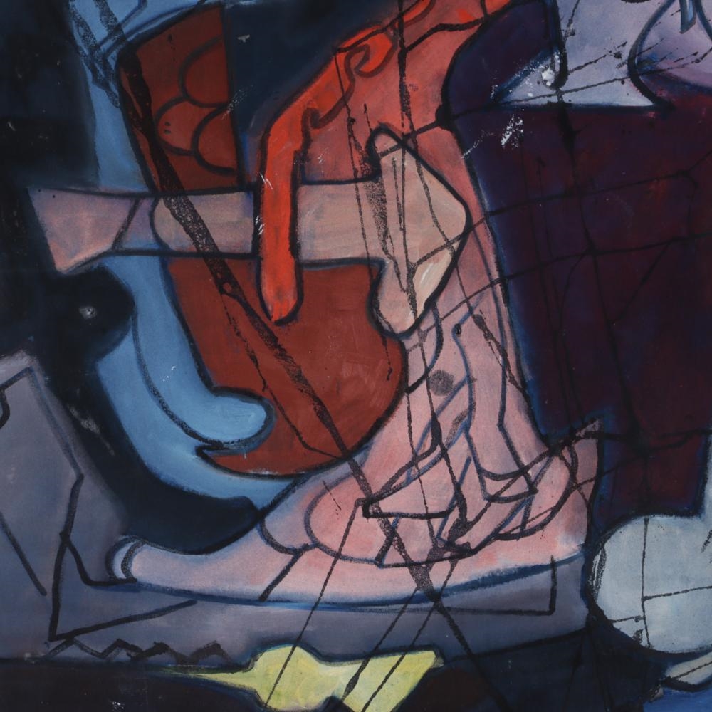 Mae Alice Engron | abstract (1984) | MutualArt