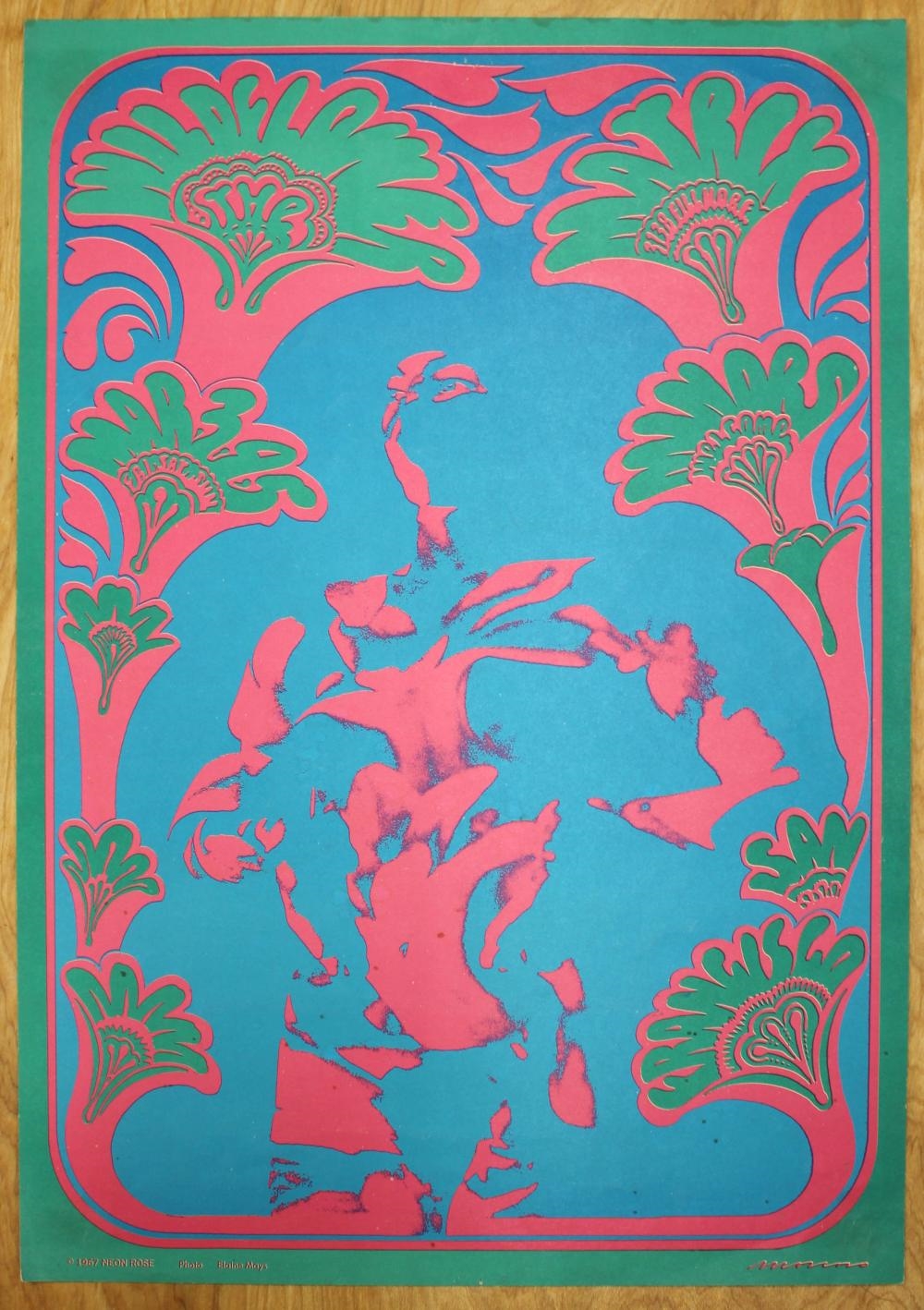 Victor Moscoso | FOUR PSYCHEDELIC ROCK POSTERS BY VICTOR MOSCOSO (19 ...