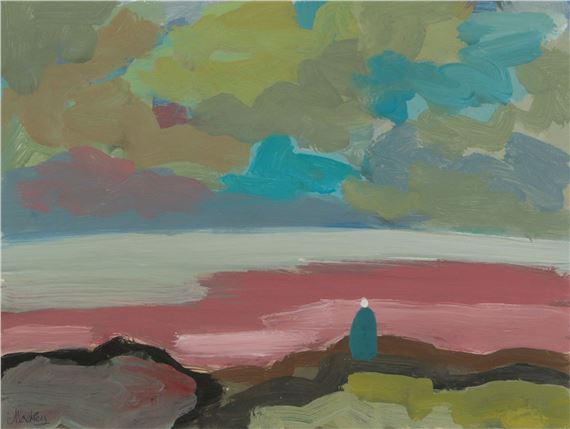 Markey Robinson | SUNSET OVER THE MOURNES | MutualArt