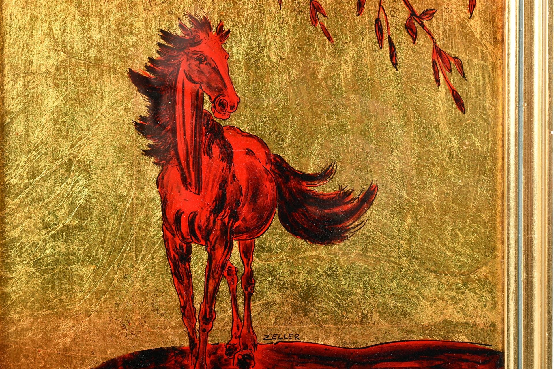 Artwork by Michel Zeller, ZELLER, Made of Glass painting