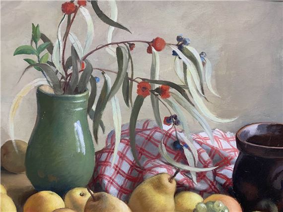 Maurice Ehlinger | Nature morte aux fruits HST | MutualArt
