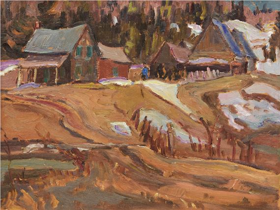 Frederick Grant Banting | Farm Scene (1938) | MutualArt