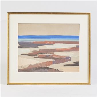 Sweden. Signed with monogram - Elof Ulaner