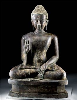 Seated Buddha - Bhutanese School, 18th Century