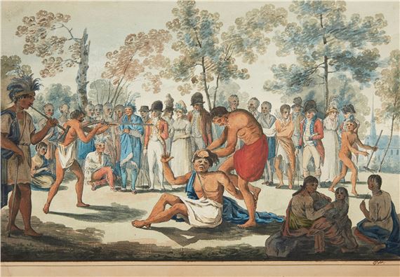 Ceremonial Scalp Dance by George Heriot