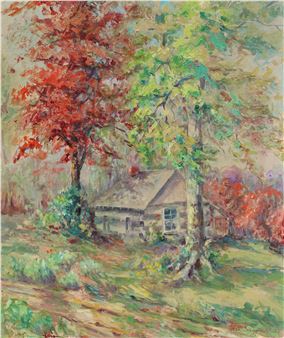 Brown County Cabin - Helen Zimmerman