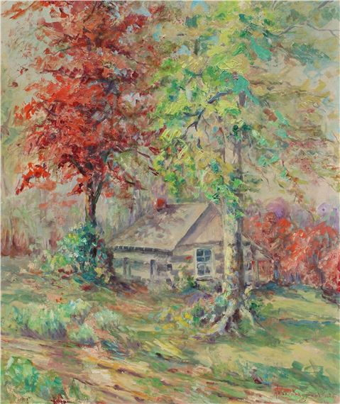 Brown County Cabin - Helen Zimmerman