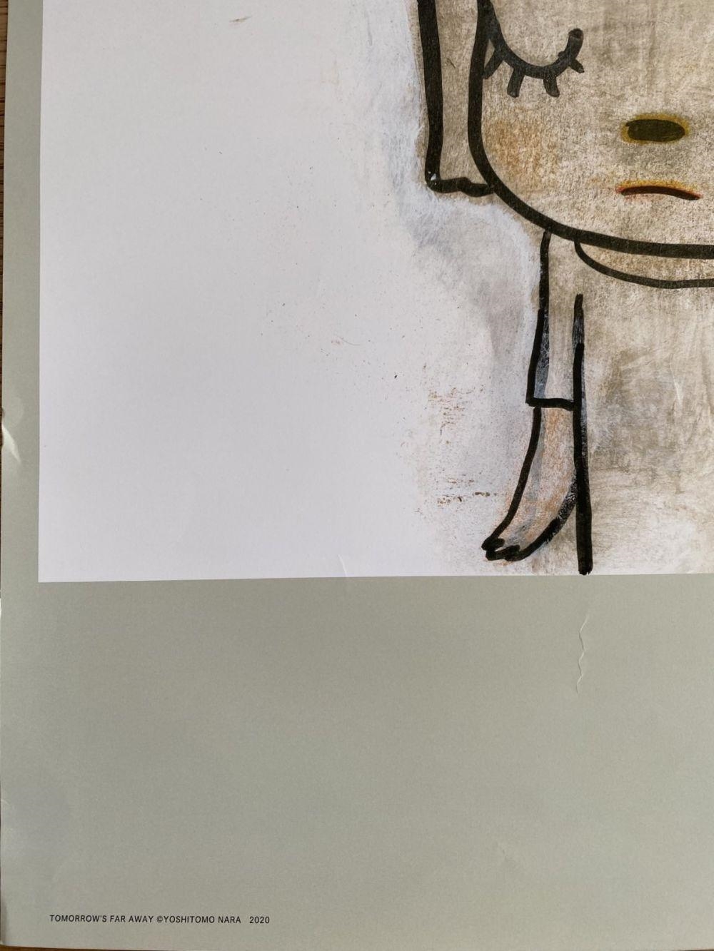 Artwork by Yoshitomo Nara, Tomorrow's Far Away, Made of Poster on paper