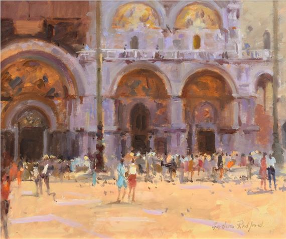 St Marks Basilica by Gordon Radford