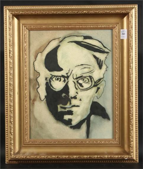 Self portrait by Ivon Hitchens