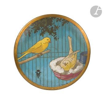 Canaries in a cage - André-Fernand Thesmar