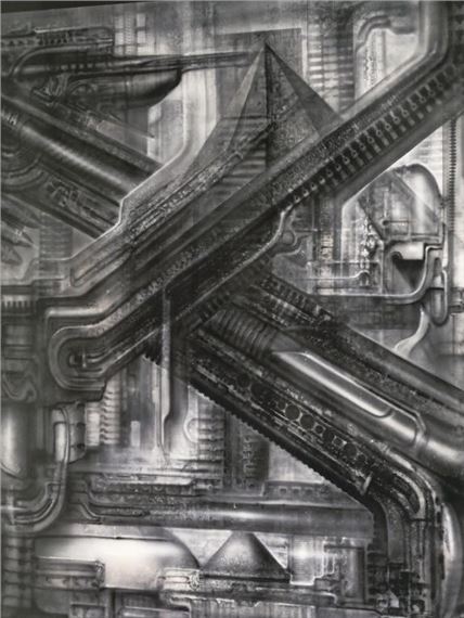 H. R. Giger | HR GIGER Biomechanical Art Print | MutualArt