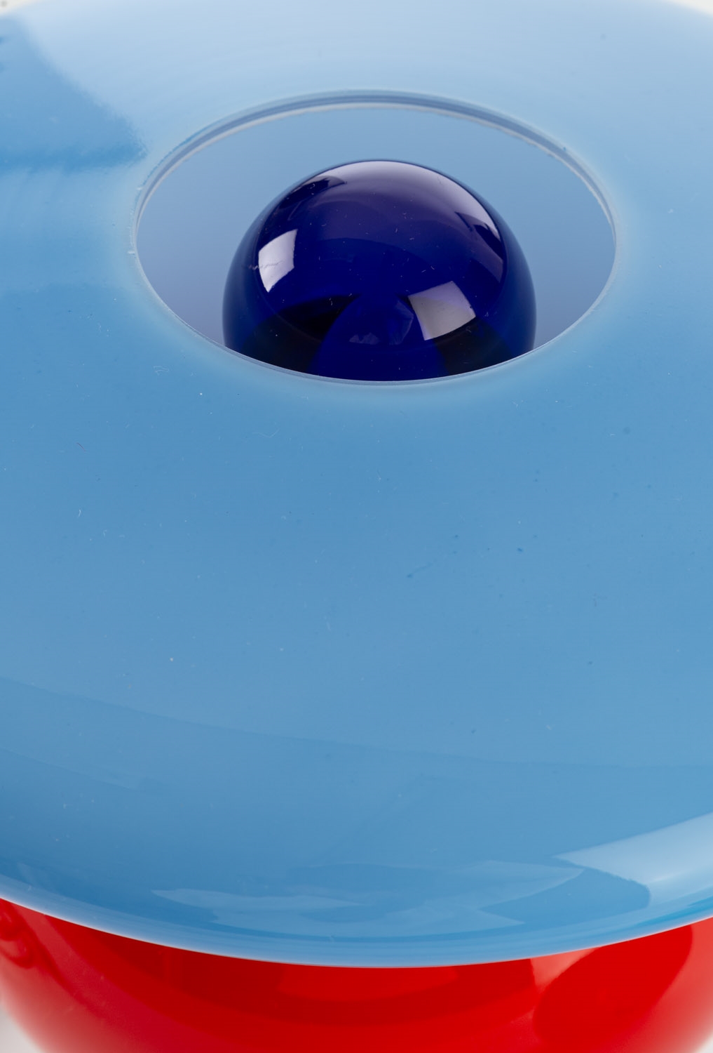 Artwork by Michal Korchowiec, Light sculpture 1.1.6+3, Made of brass, glass