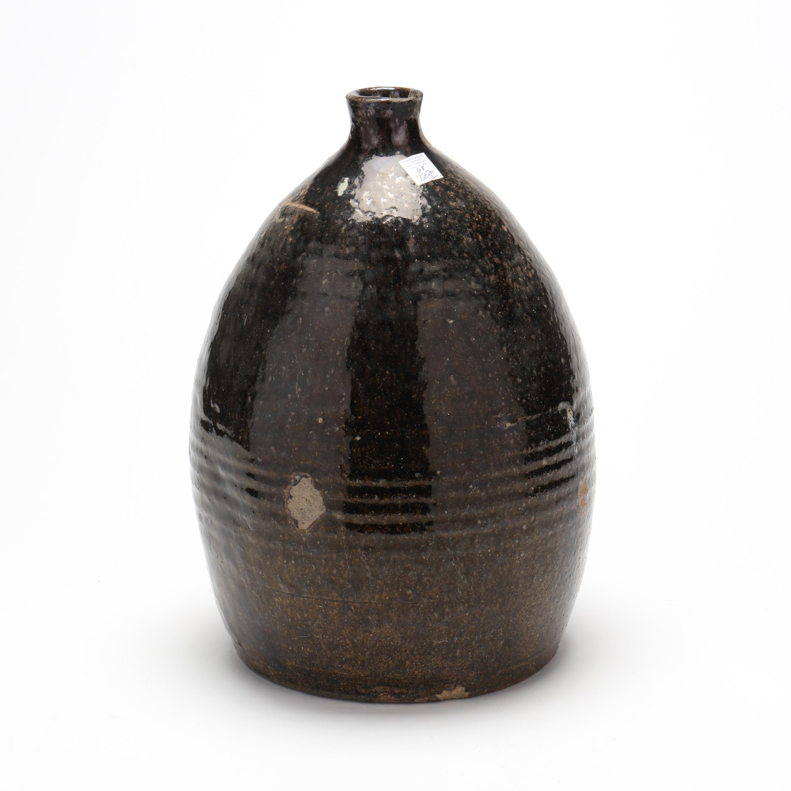 Artwork by C. Jackson Beacham, Two-Gallon Jug, Made of glazed stoneware