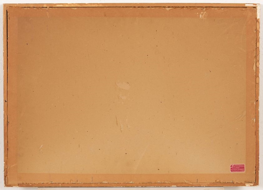 Artwork by Denis Verspecht, Denis VERSPECHT (1919-c.1996, Made of Watercolor heightened with white gouache