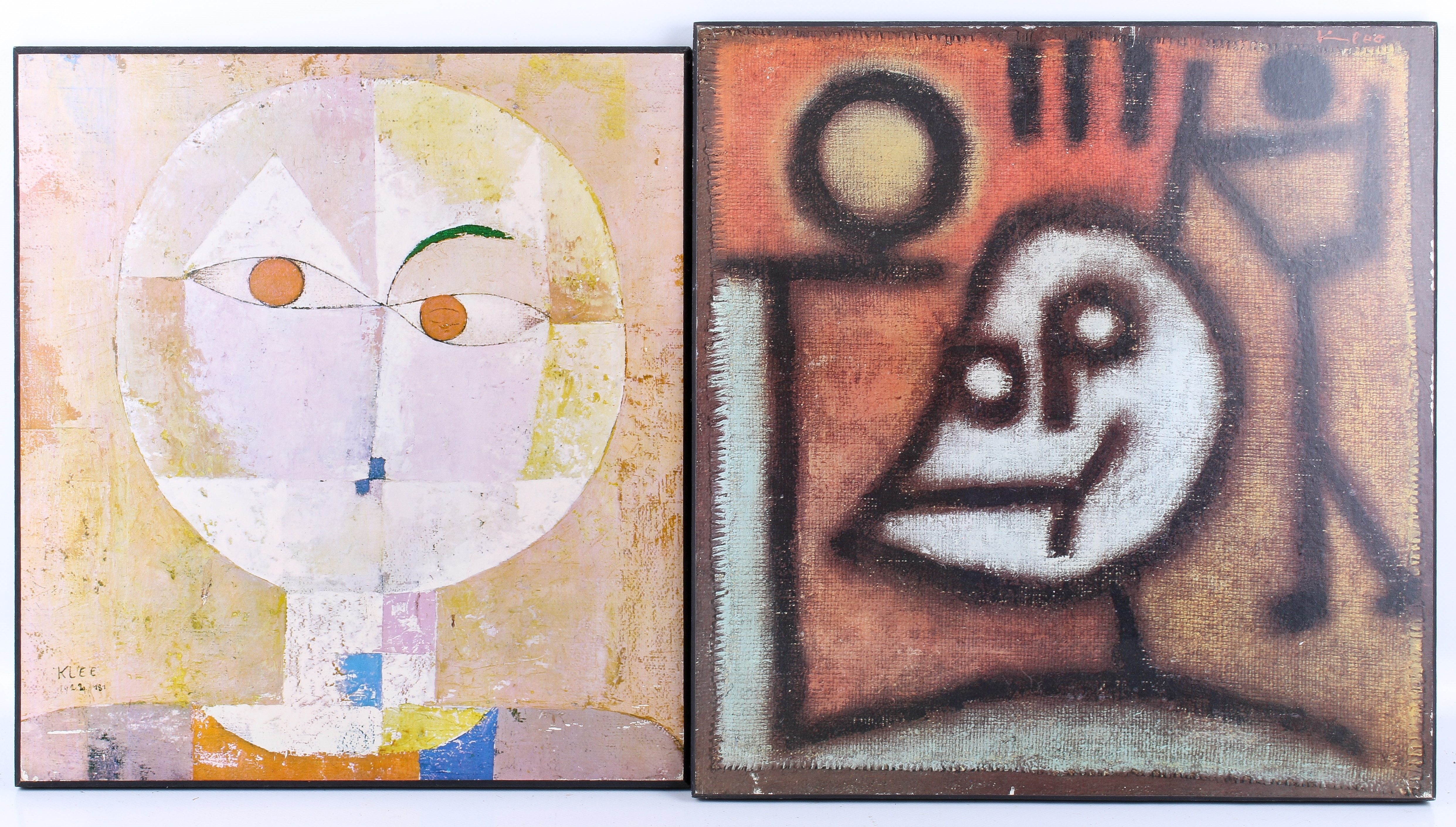 Paul Klee | A pair of Paul Klee prints on chipboard. Max | MutualArt