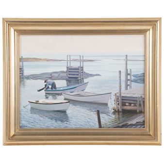 Leaving the Dock - Mary Ekroos