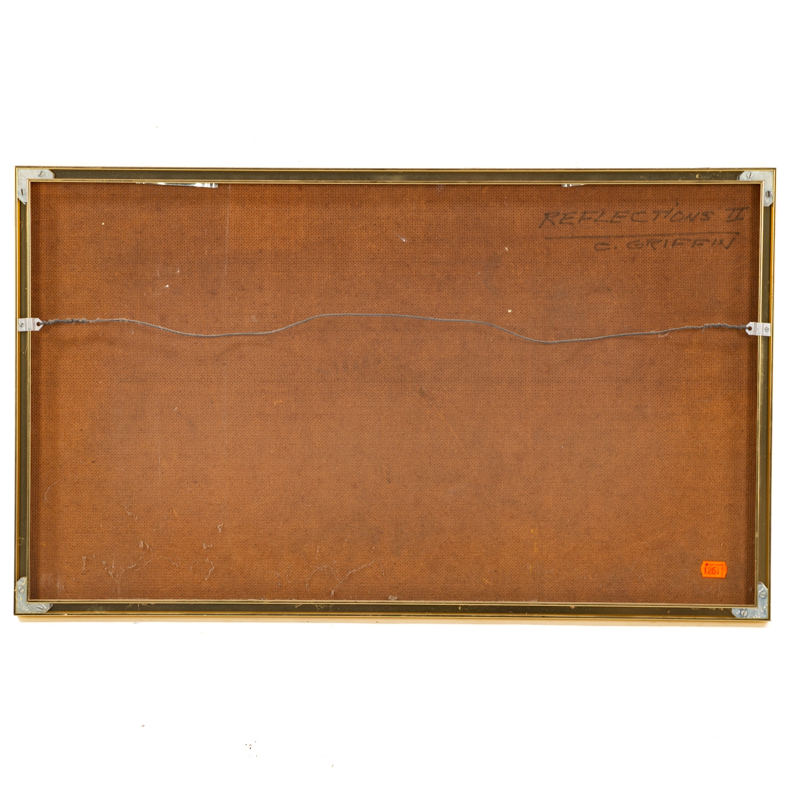 Artwork by Cornelius Edward Hall Griffin, Reflections II, Made of Oil on board