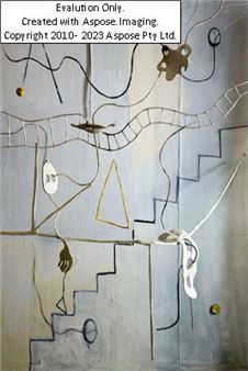 Abstrakter Raum Nr. 3 - Jamile Azadfallah