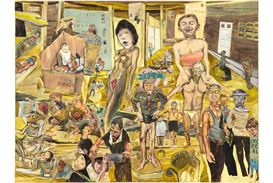 Experience Erwin Pfrang's Intricate Realities in 'The Ghosts Ask' at David Nolan Gallery