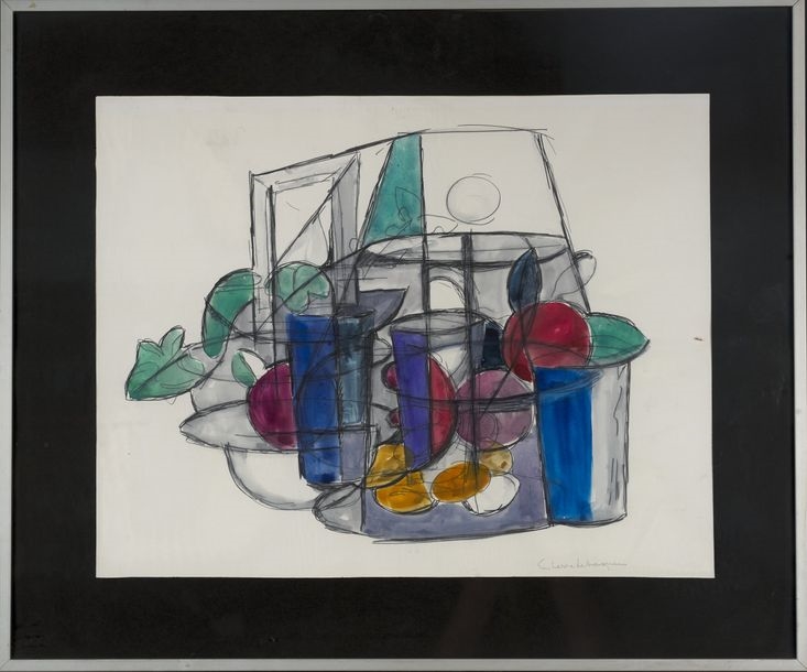 Pierre Lebasque | Cubist still life | MutualArt