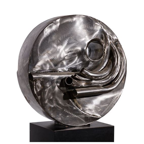 Steel Sculpture by Theodore Gall