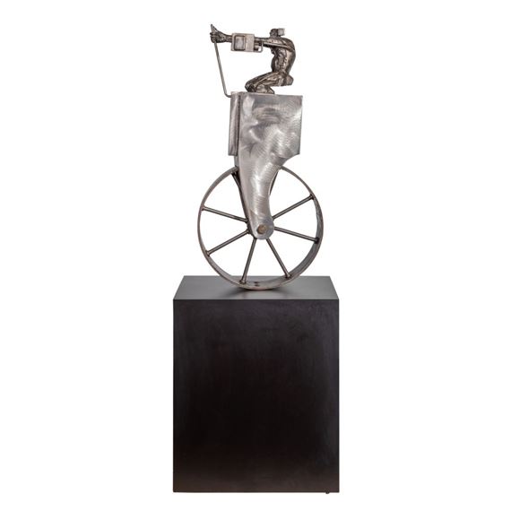 Steel Sculpture by Theodore Gall