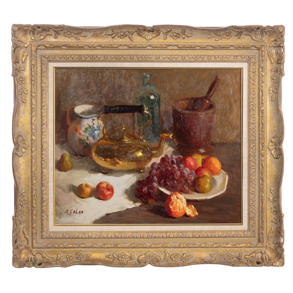 Rudolph Colao | a fruit still life | MutualArt