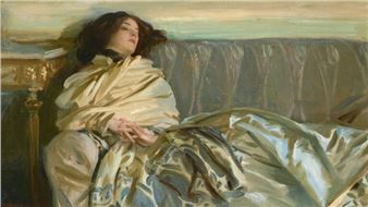 Masterpiece Story: Nonchaloir (Repose) by John Singer Sargent