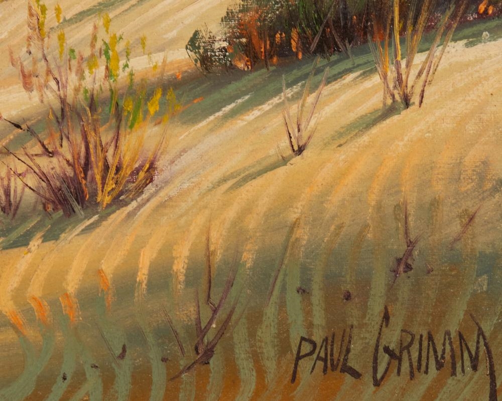 Artwork by Paul Grimm, Under the Desert Sun, Made of Oil on canvas