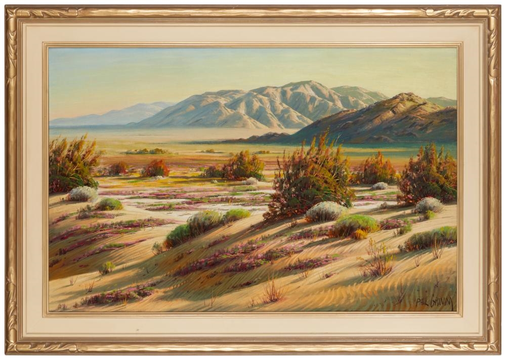 Artwork by Paul Grimm, Under the Desert Sun, Made of Oil on canvas