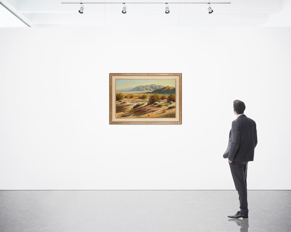 Artwork by Paul Grimm, Under the Desert Sun, Made of Oil on canvas