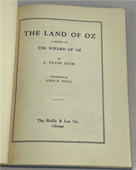 John R. Neill | The Land Of Oz (1932) | MutualArt