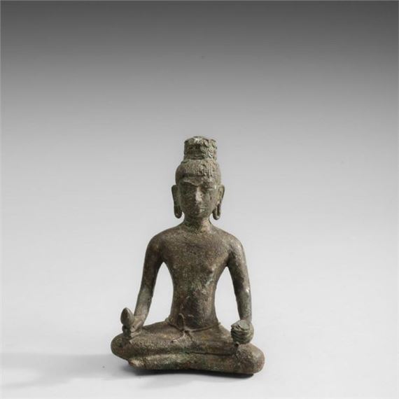 Bronze subject in the style of "Prakon Chai" by Thai School, 8th Century, 8th-9th century